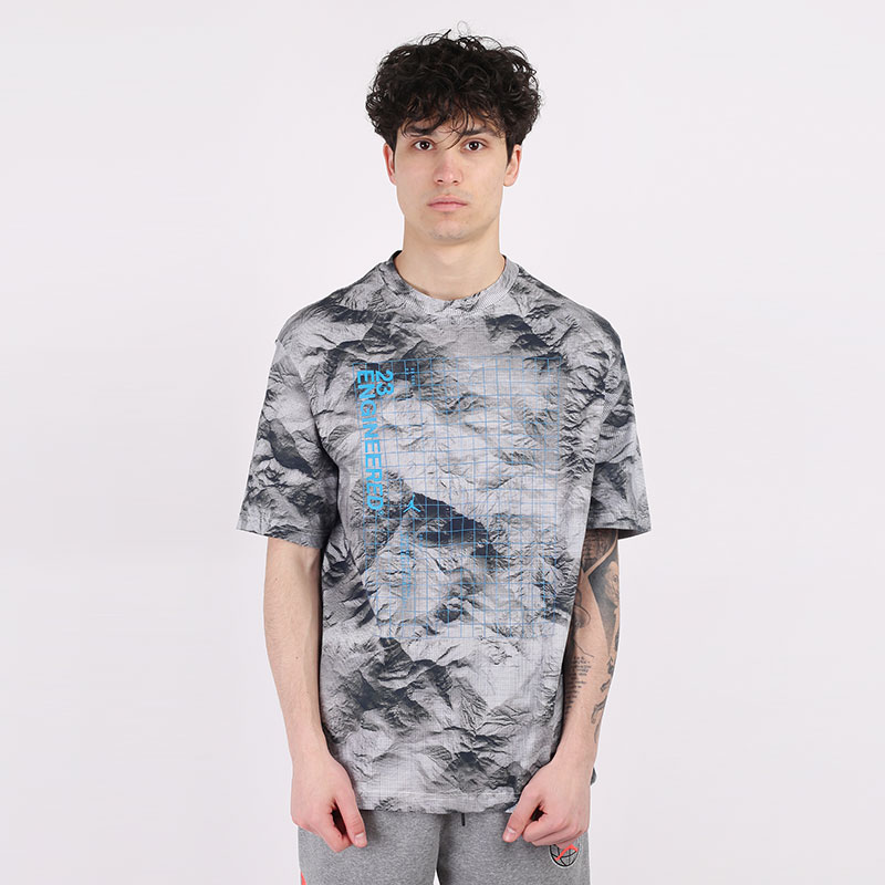 Мужская футболка Jordan 23 Engineered Tee (CT3659-100)  - цена, описание, фото 3